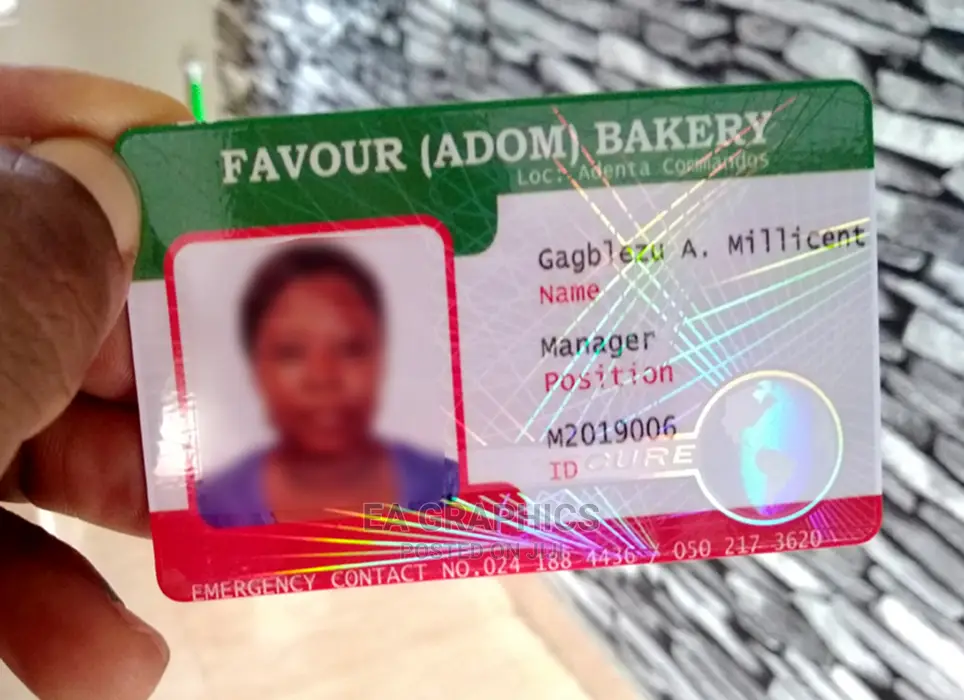 ID Card Transparent Hologram Overlay Stickers