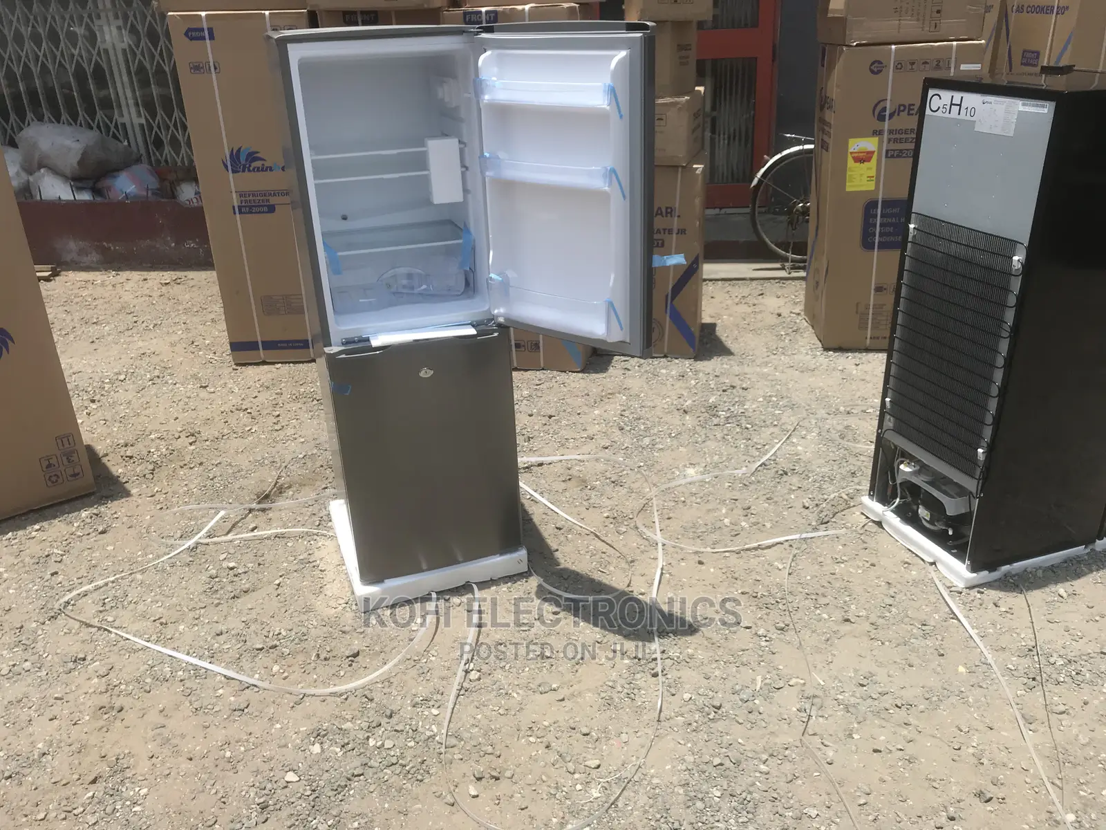 Affordable NASCO 147L Gross Double Door Refrigerator (DD2-20