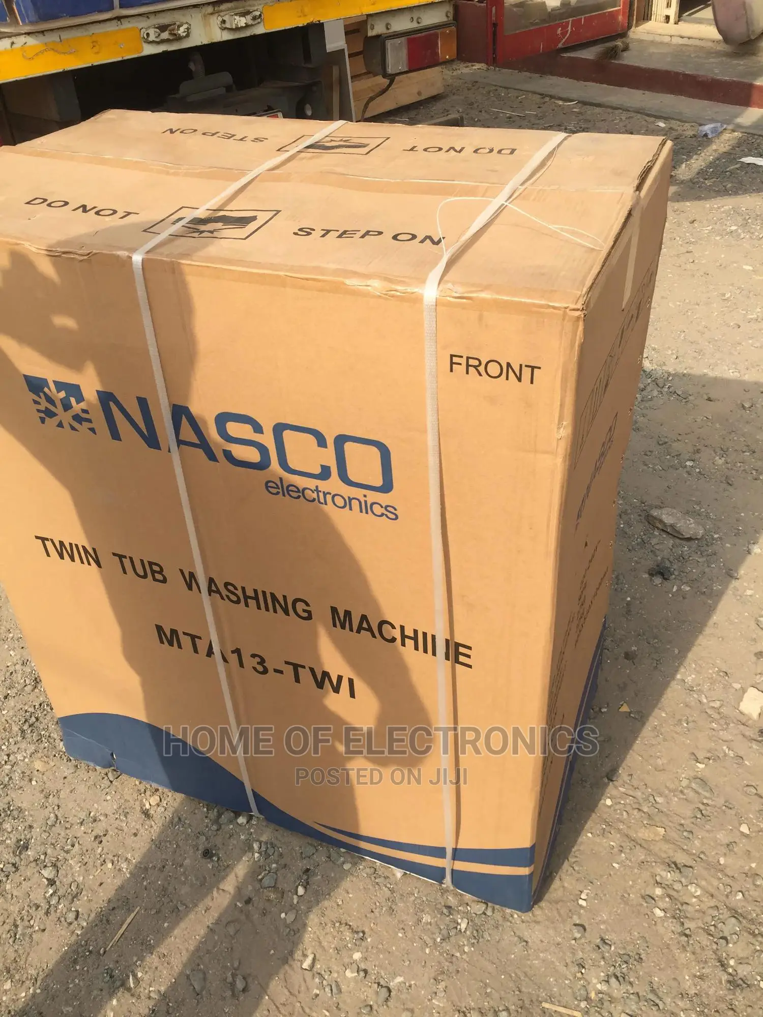Spacious Nasco 13KG Top Load Semi Auto Washing Machine
