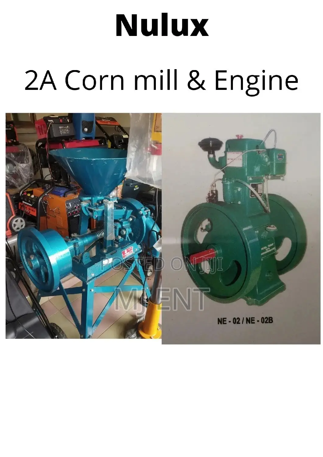 Corn Mill and Engine Nulux Big