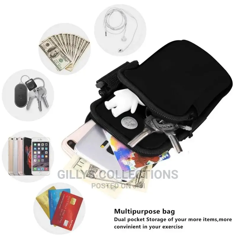 Waterproof Gym Running Phone Bag Arm Band Fitness