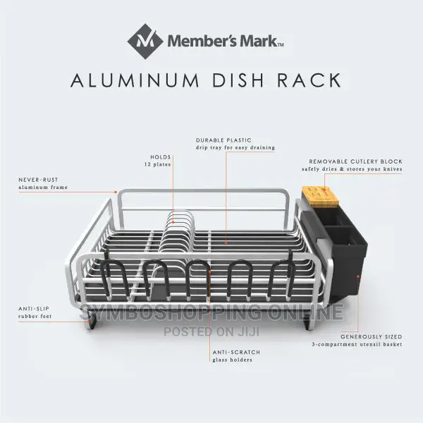 Member's Mark Aluminum Dish Rack