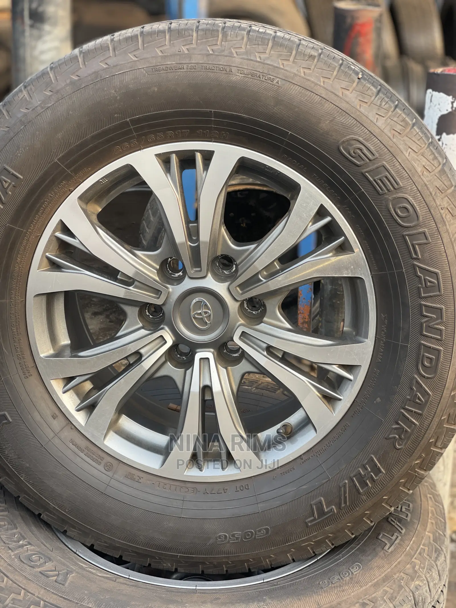 Home Used Rim 6 Holes