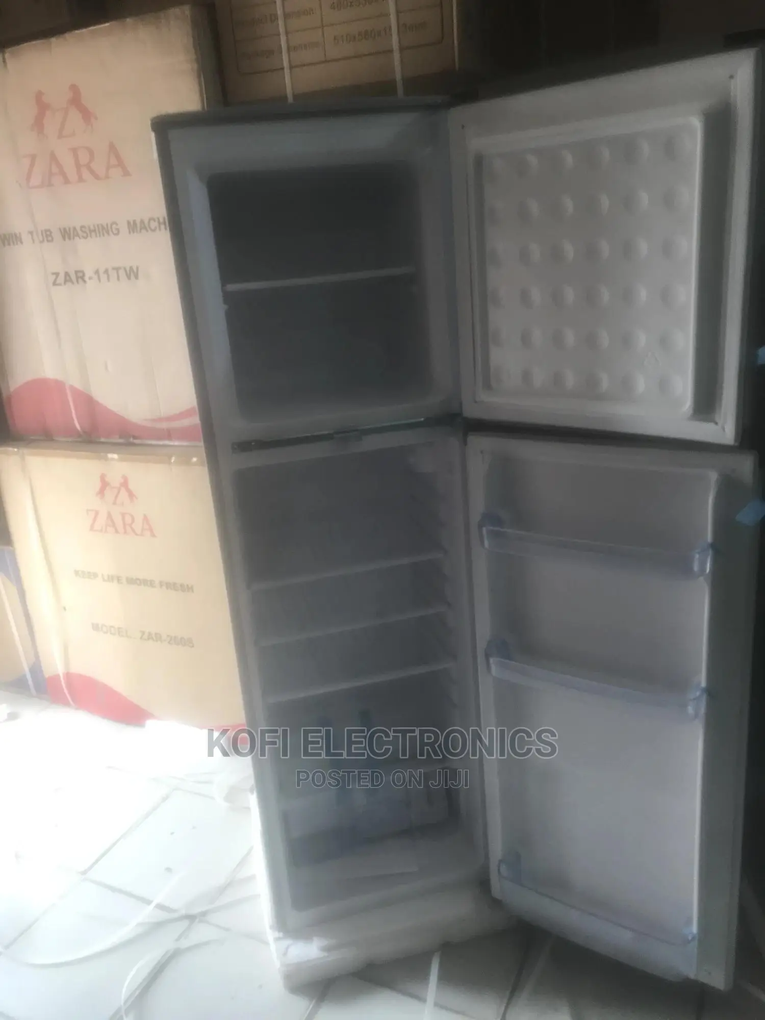 Affordable Nasco NASF2-22 Double Door Top Mount Refrigerator