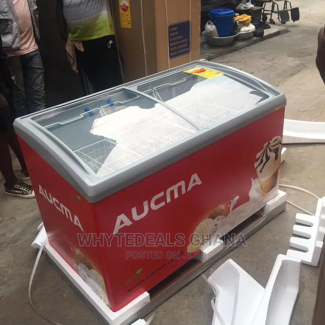Aucma Display Chest Freezer Fast Cooling