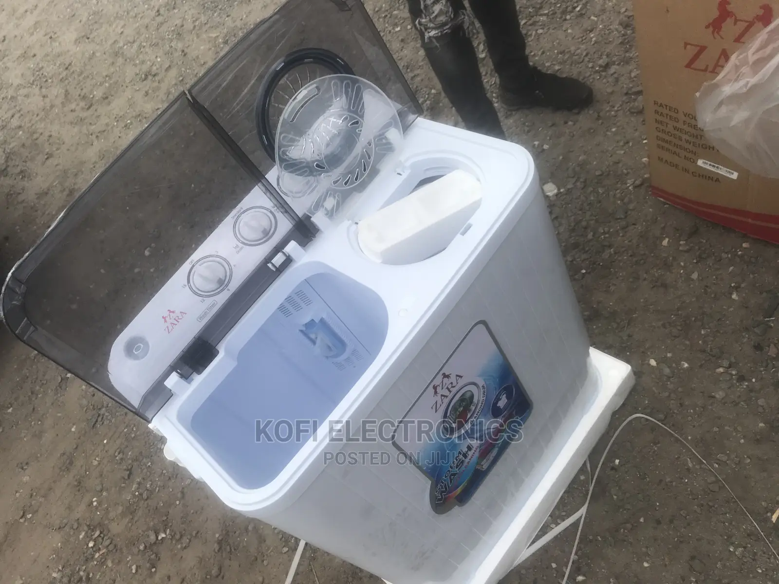 Spin Dry Zara 7kg Top Loading Semi-Automatic Washing Machine