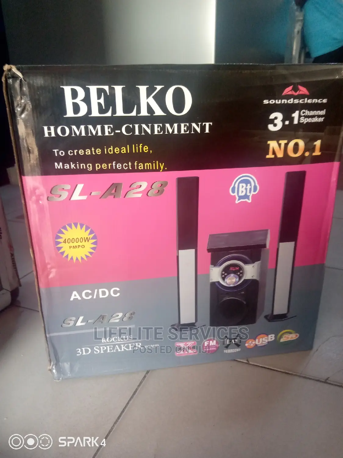 Bluetooth Speaker- Belko Long Poles