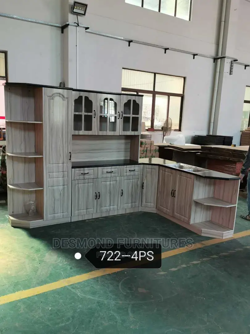 Kitchen Cabinet With a Sink