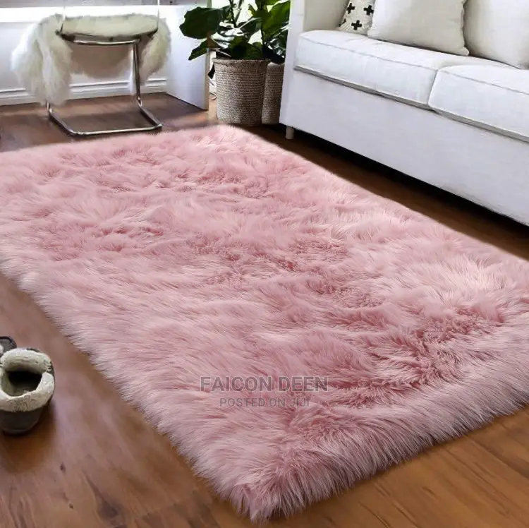 Fluffy Woolen Mat(Ultra Soft Fur Rug)All Colours Available