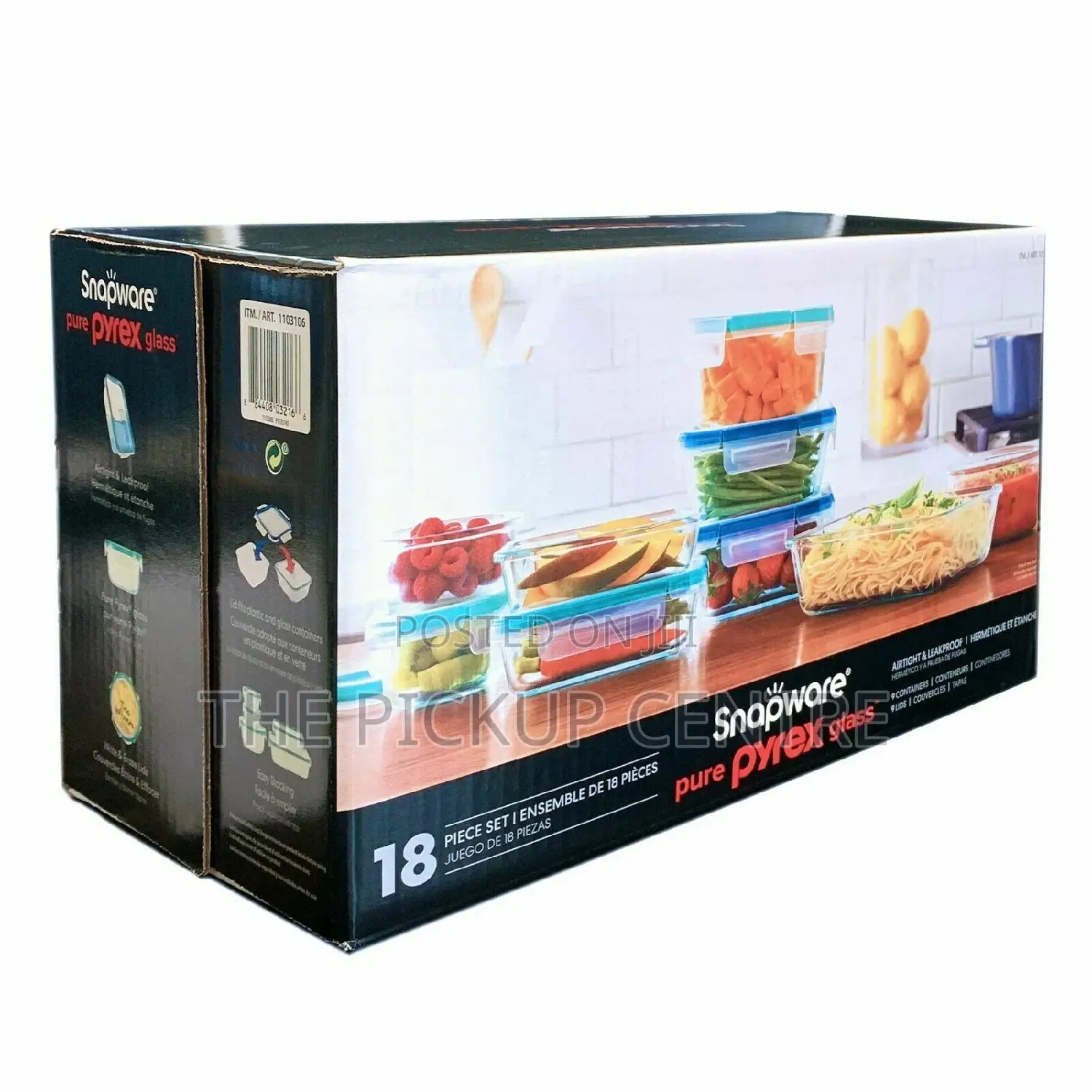Snapware 18 Pcs Pyrex Food Storage Set