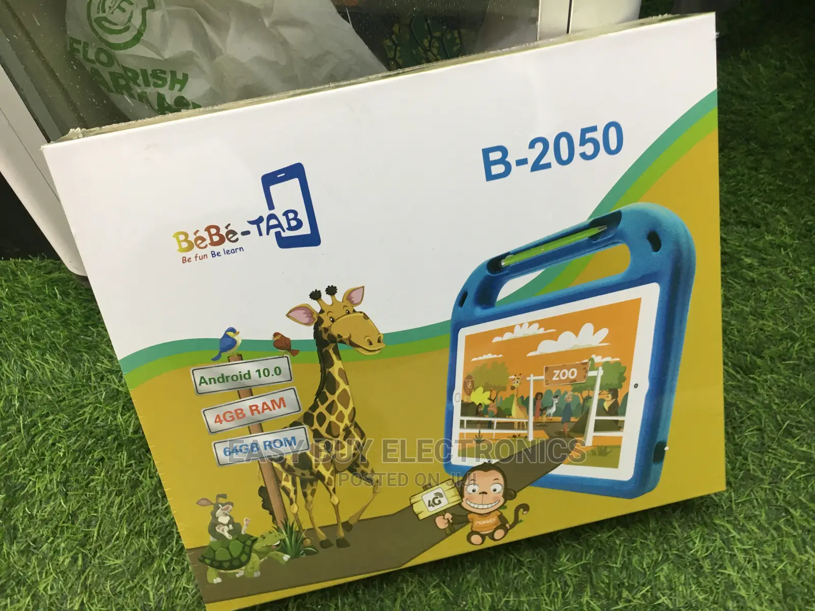 Convenient Strap B 2050 Kids Educational Tablet 64gb 4ram