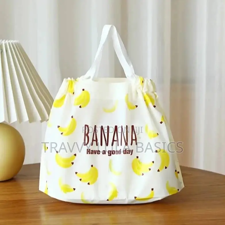Cherry Design Drawstring Bags