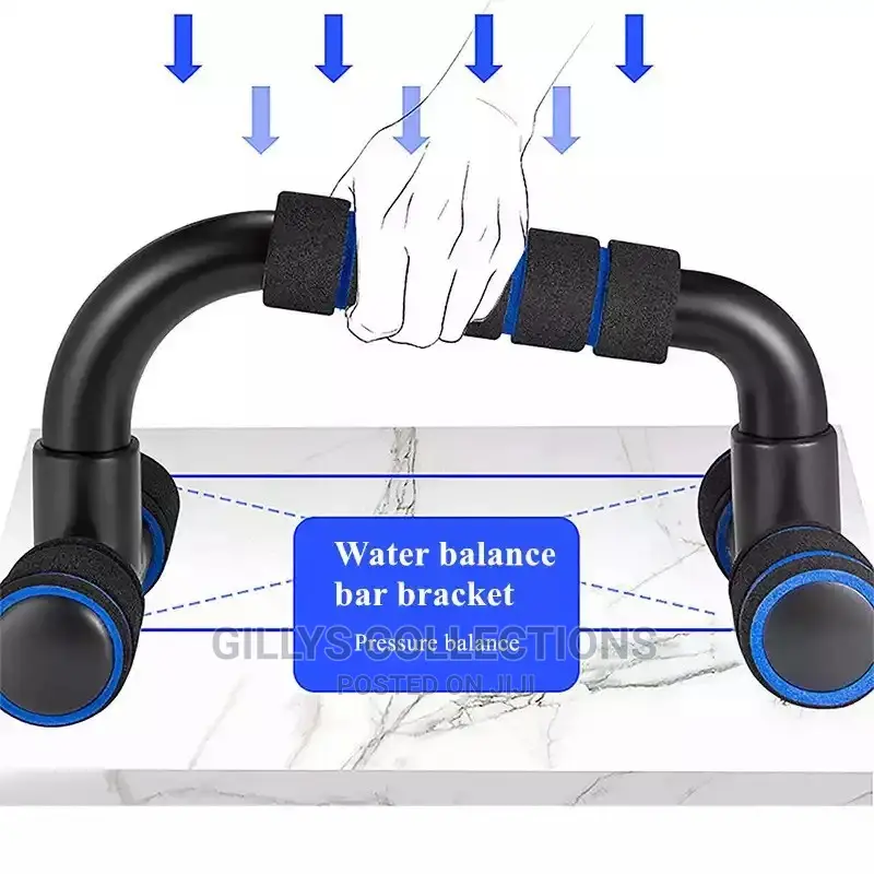 5 in 1 Push Up Stand Ab Roller Resistance Bands Equipment