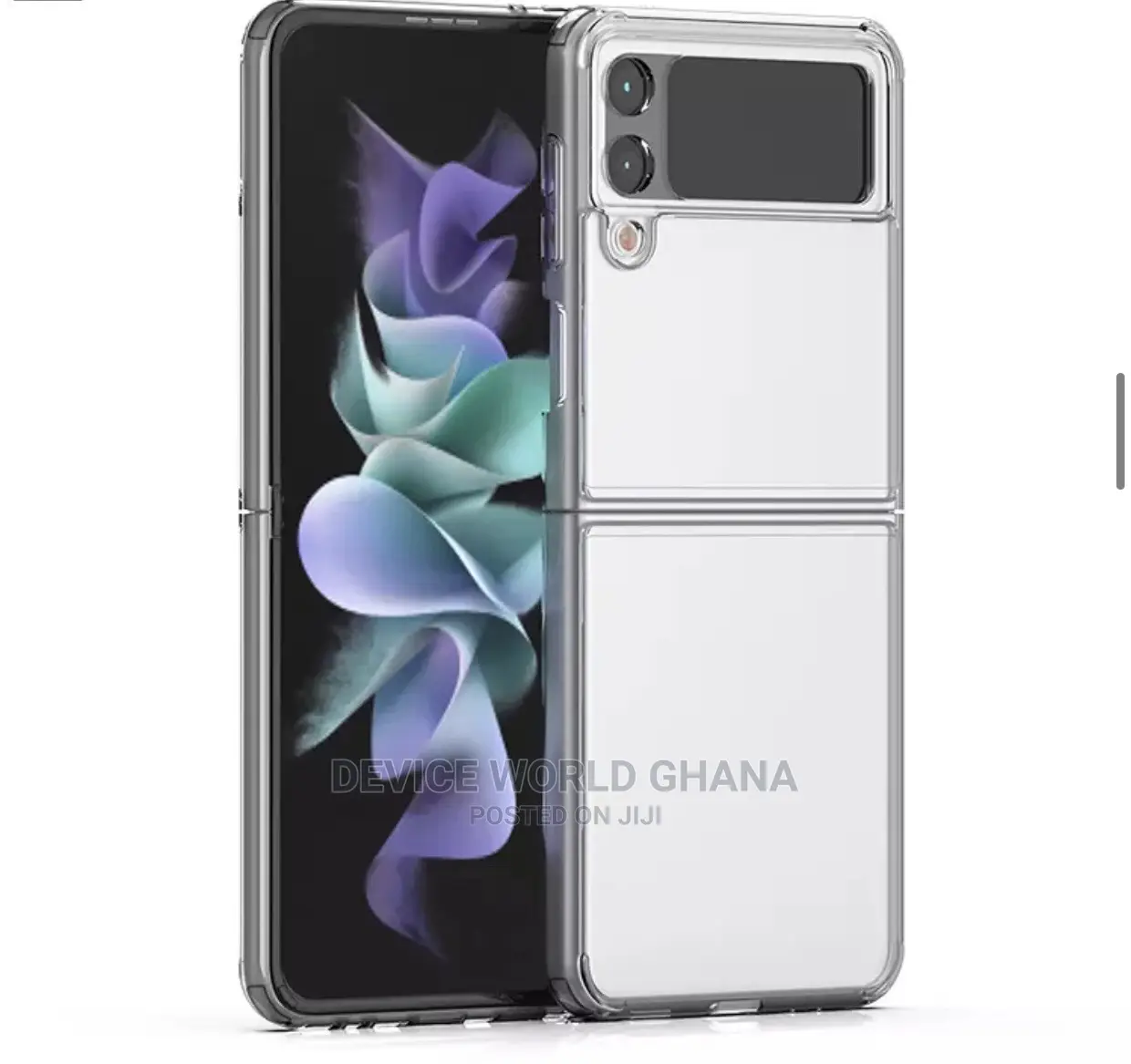 Clear Transparent Case for Samsung Z Flip 3