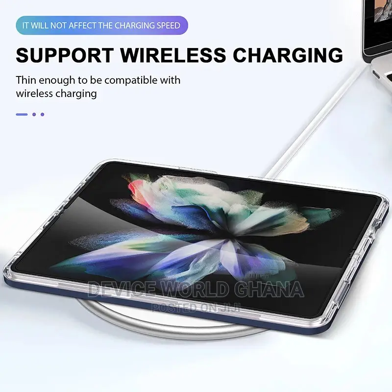 Blueo Trans. Hybrid Shockproof Case 4 Samsung Fold 3 Zflip3