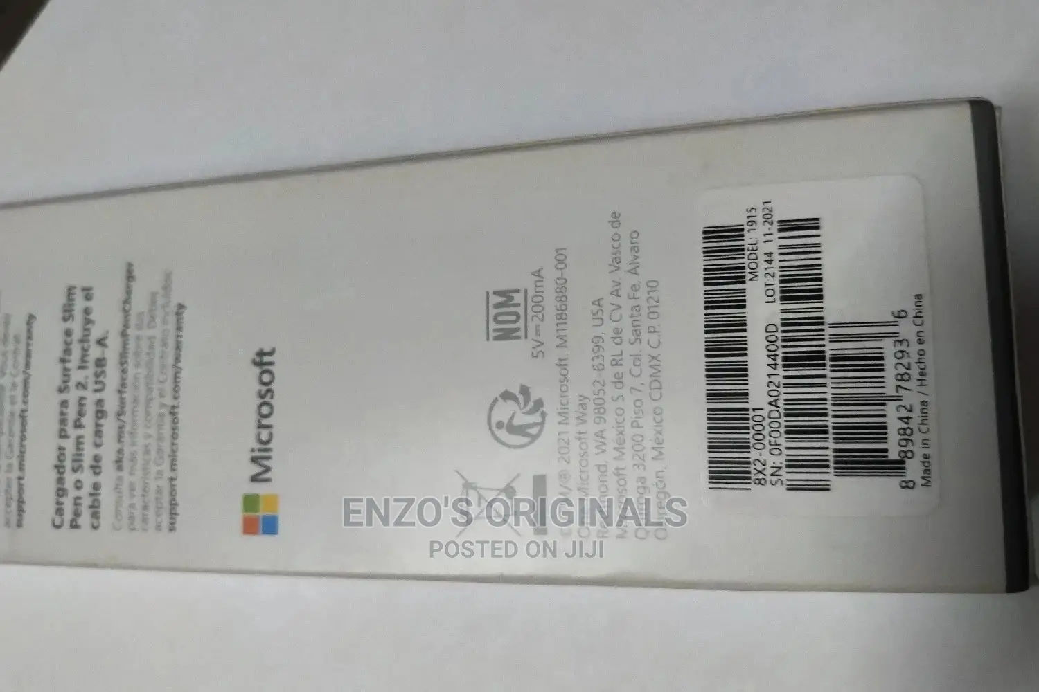 Microsoft Slim Pen 1 And Pen 2 Charger