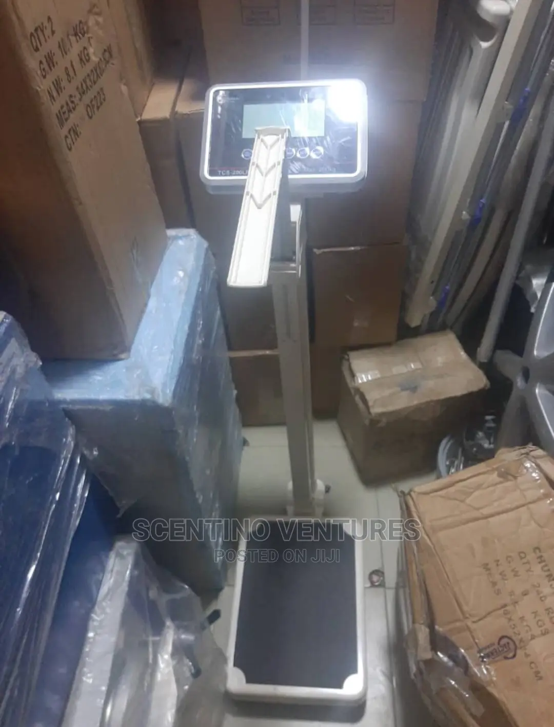 Digital Weighing Scale With Hight
