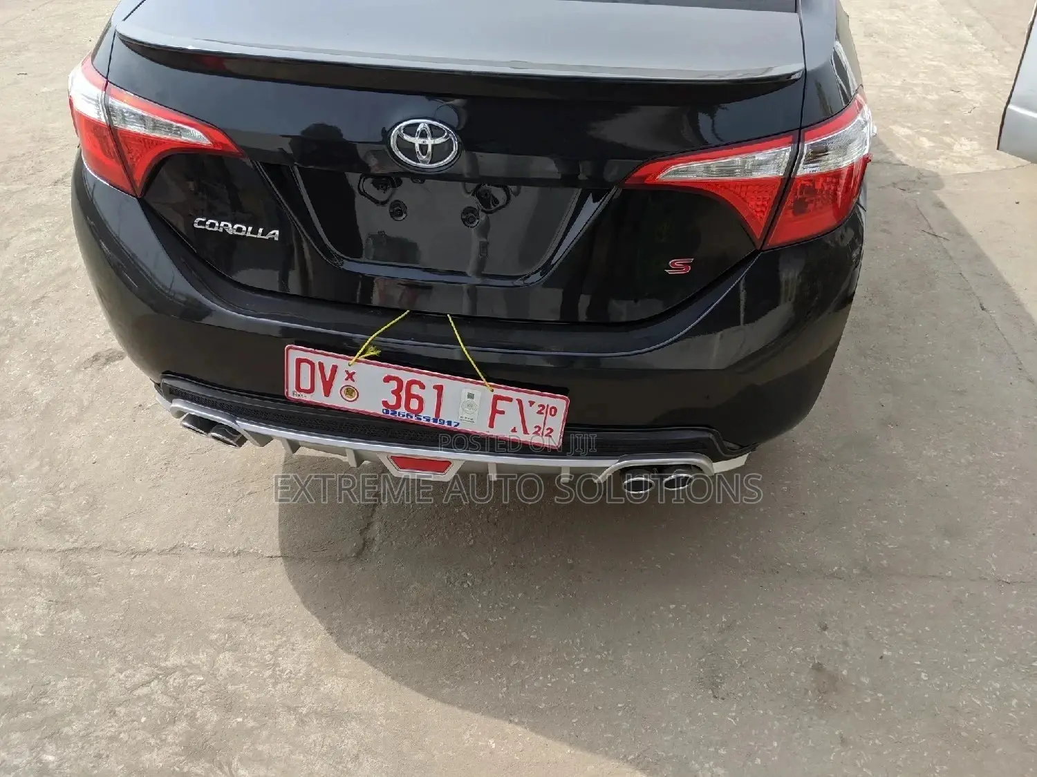 Toyota Corolla 2014 Diffuser
