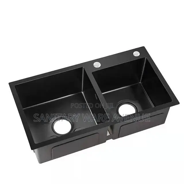 Matte Black Sink - Cabinet Sink - Armless Bowl