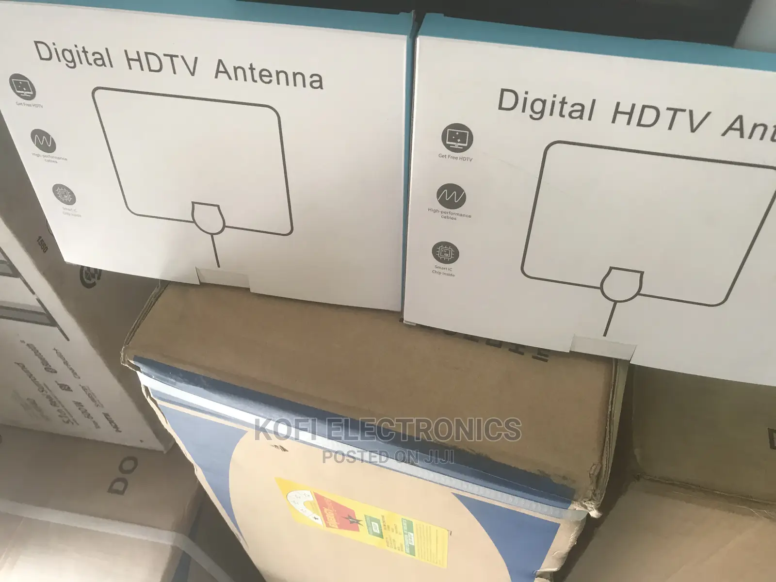Television Local Channels Detachable Indoor Antenna