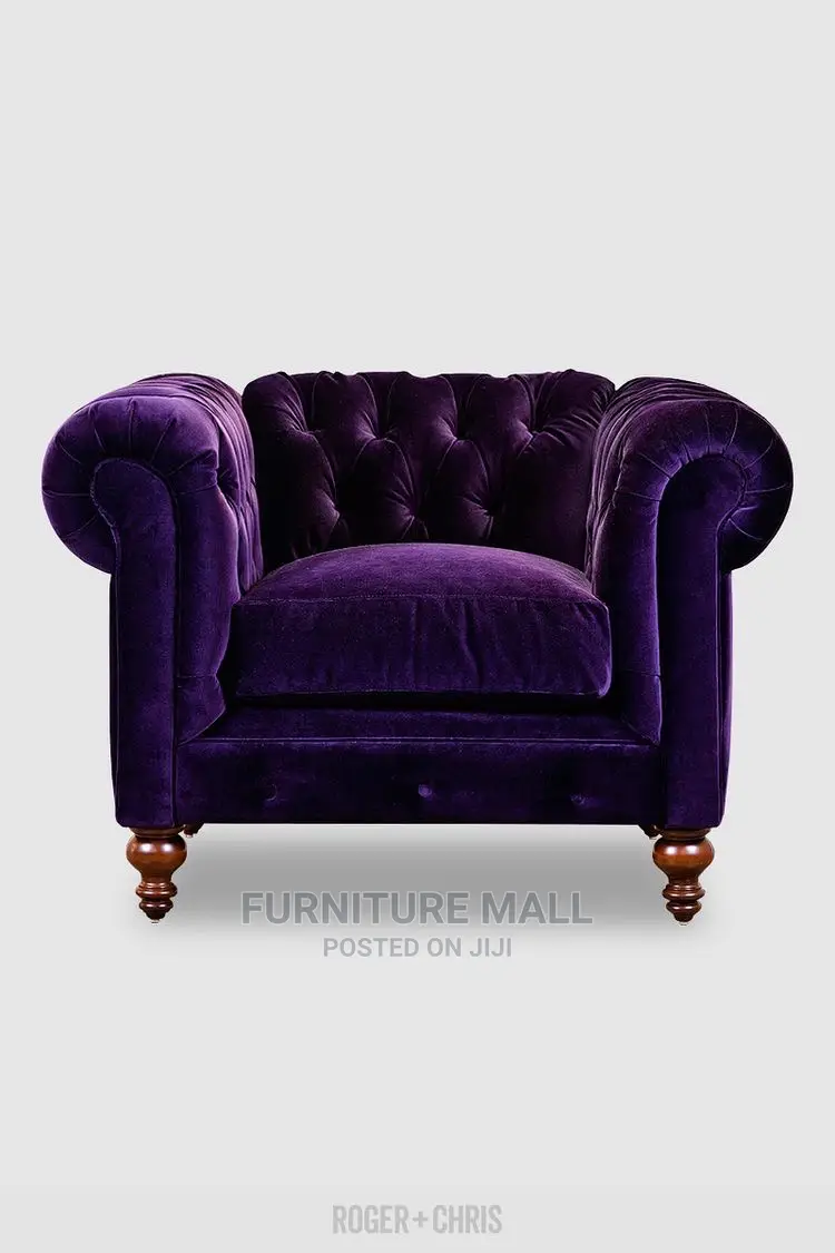 Purple Single Couch  . Free Delivery