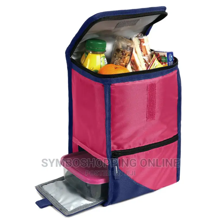 Arctic Zone Hi-Top Pink Power Pack Lunch Bag