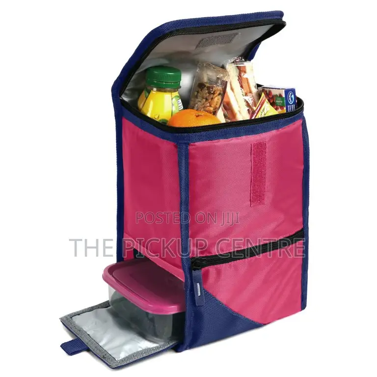 Arctic Zone Hi-Top Pink Power Pack Lunch Bag