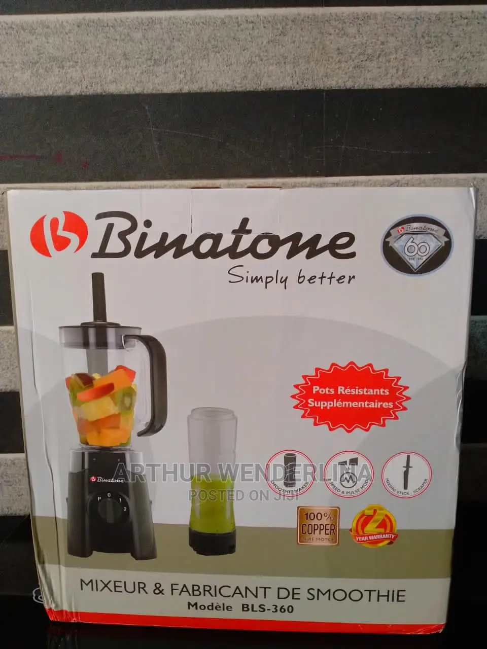 Binatone Blinder and Smoothie Maker