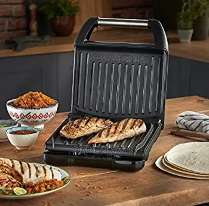 George Foreman Compact Steel Grill
