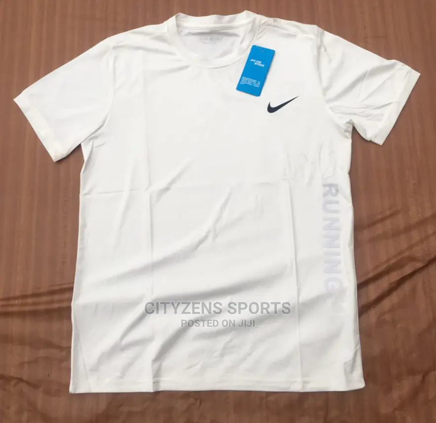 Nike Running White Gym/Sports Top