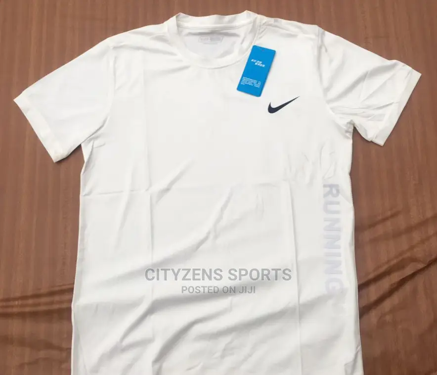 Nike Running White Gym/Sports Top