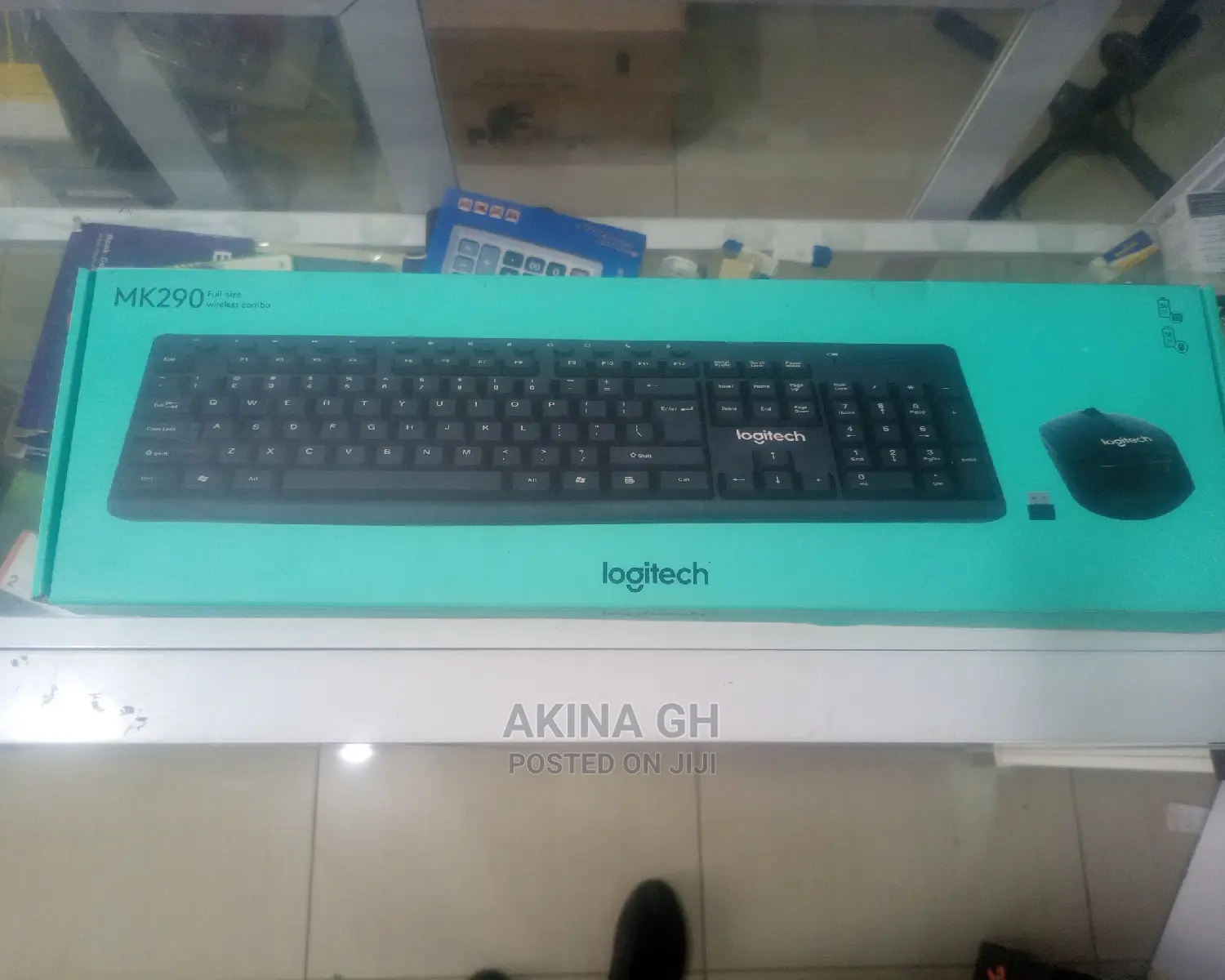 Wireless Keyboard and Mouse Combo