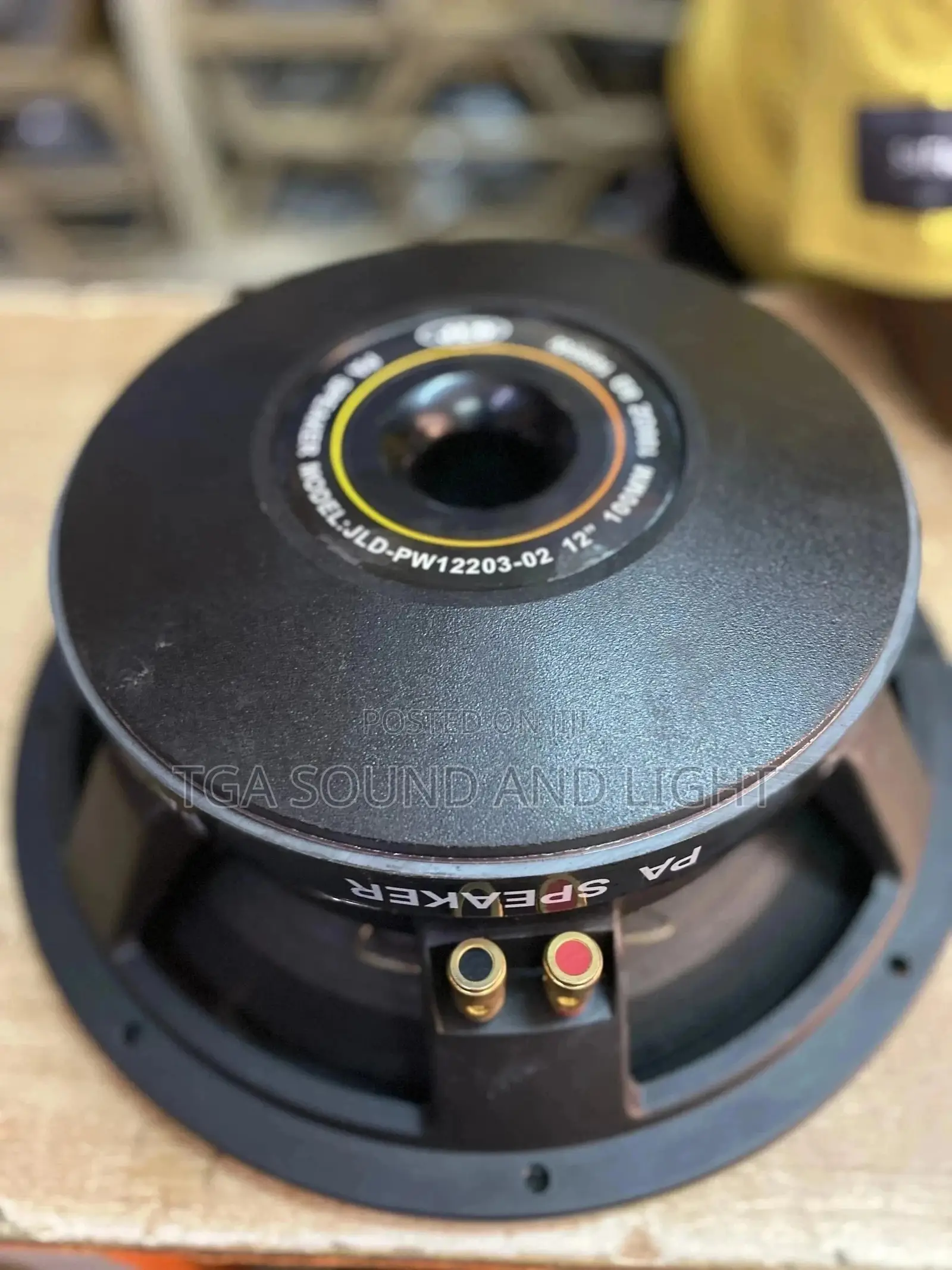 JLD-Pw12203-02 12” 1600W Pa Speakers