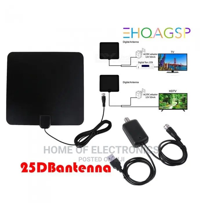 New Complete Indoor TV Aerial Digital HDTV Antenna