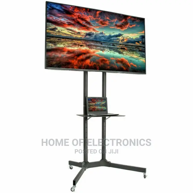Active Mount Factory Rolling TV Stand Mobile Cart for 32-70”