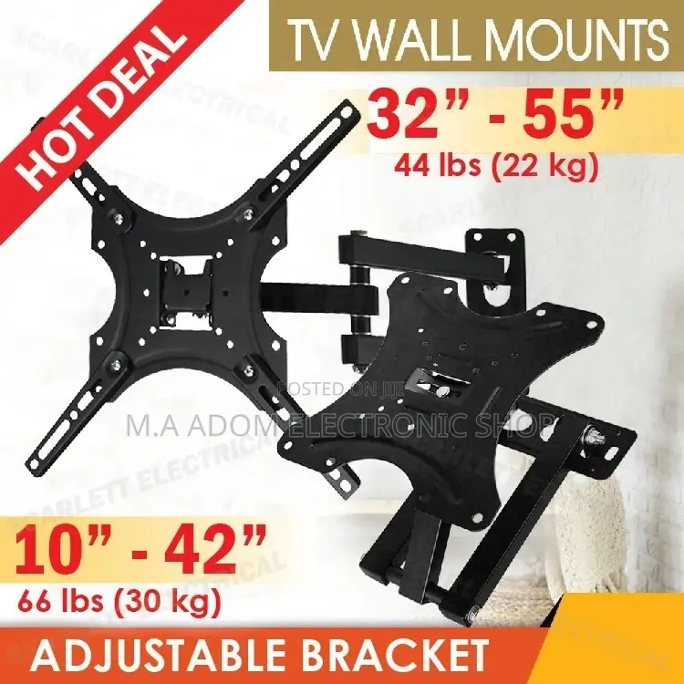 Hot Deal Adjustable Bracket 32”-55”