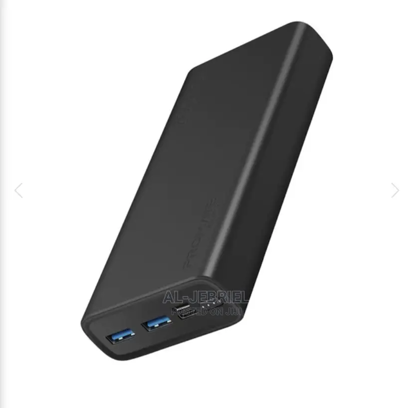 Promate Bolt-20 Power Bank - Black