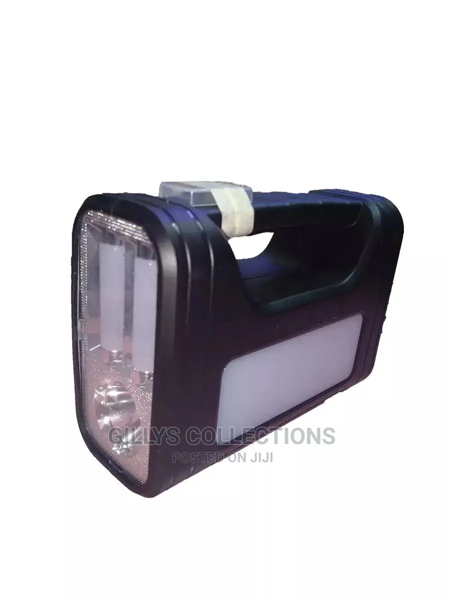 Solar Rechargeable Light Lighting Kit With 3 LED Bulb