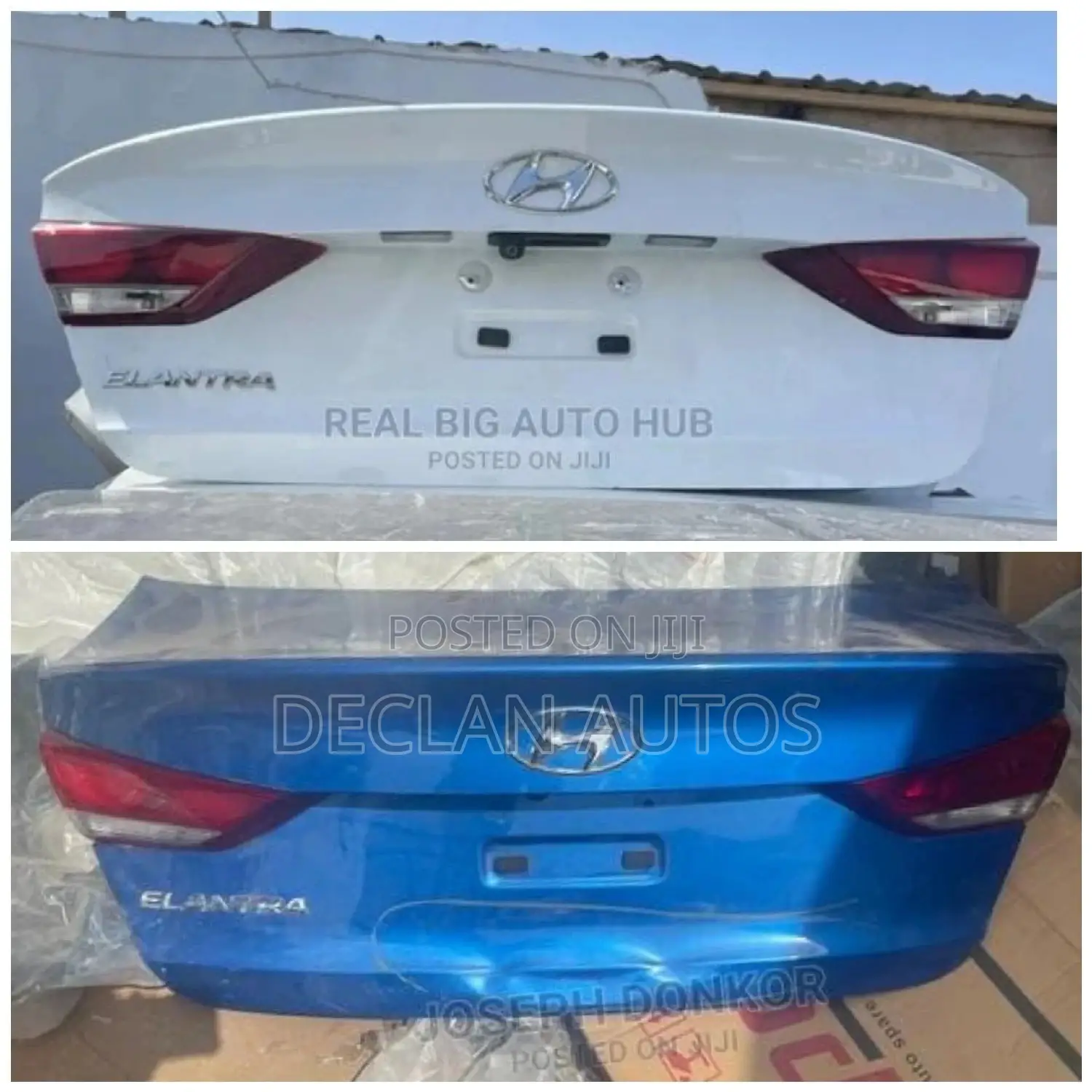 Hyundai Elantra 2017 Boot