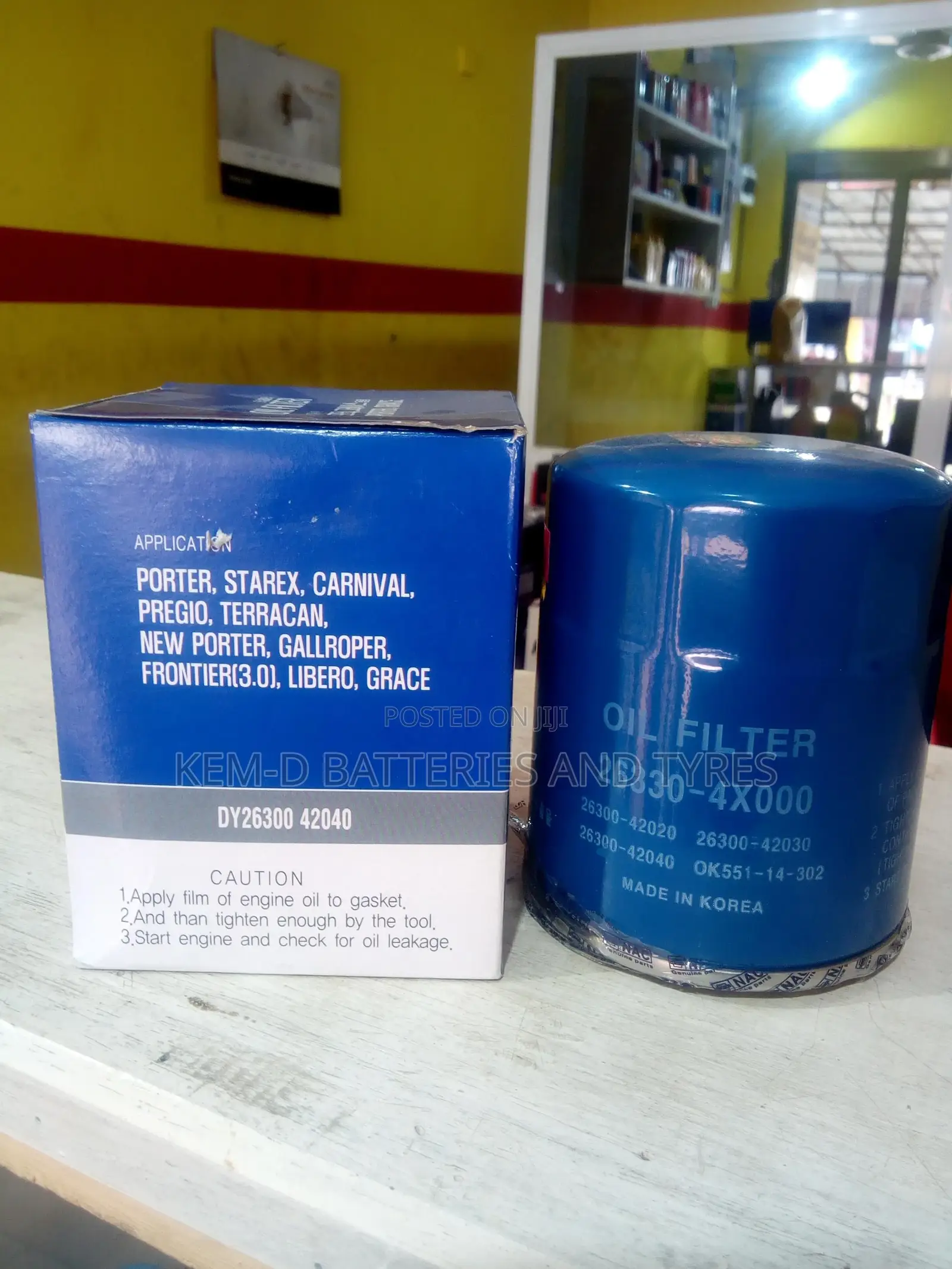 Genuine DYF Engine Oil Filter For Hyundai And Kia