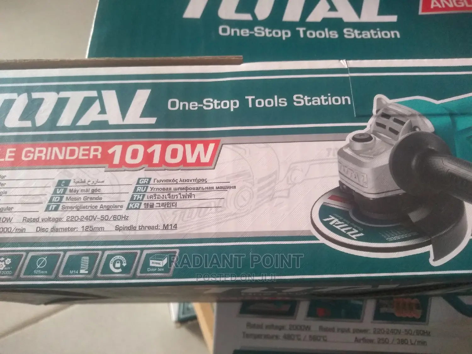 Total Angle Grinder 1010W