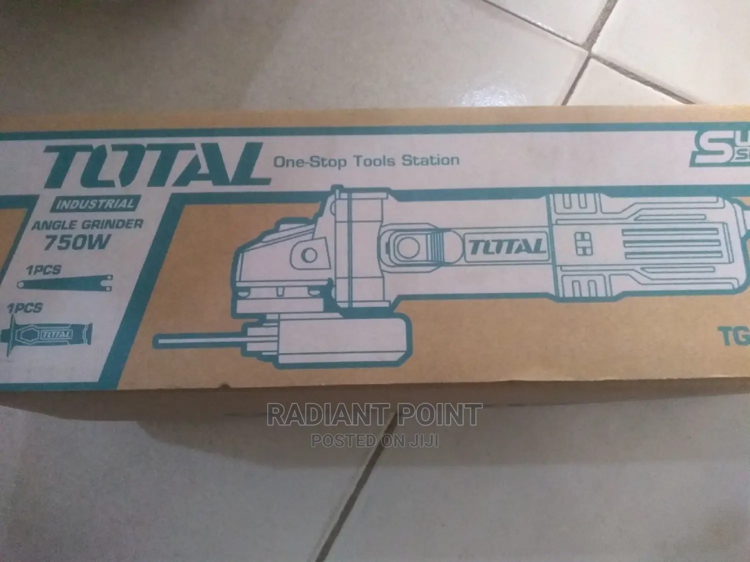 Total Angle Grinder 750w New