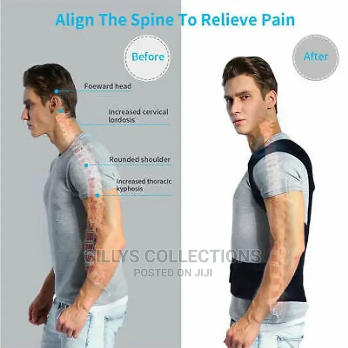 Posture Corrector Corset Back Brace Support Shoulder