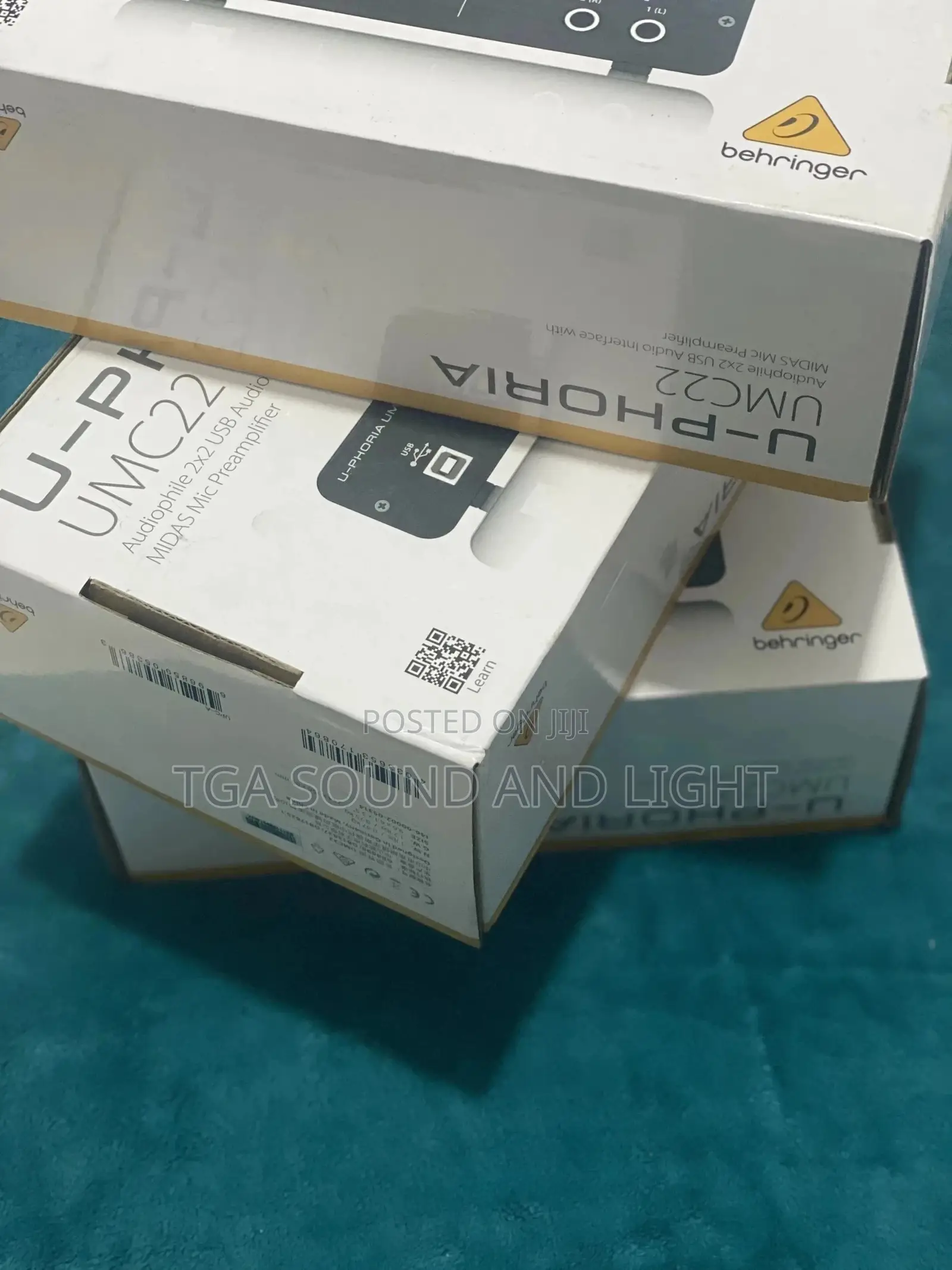 Behringer U-phoria Umc22 2x2 Audio Interface