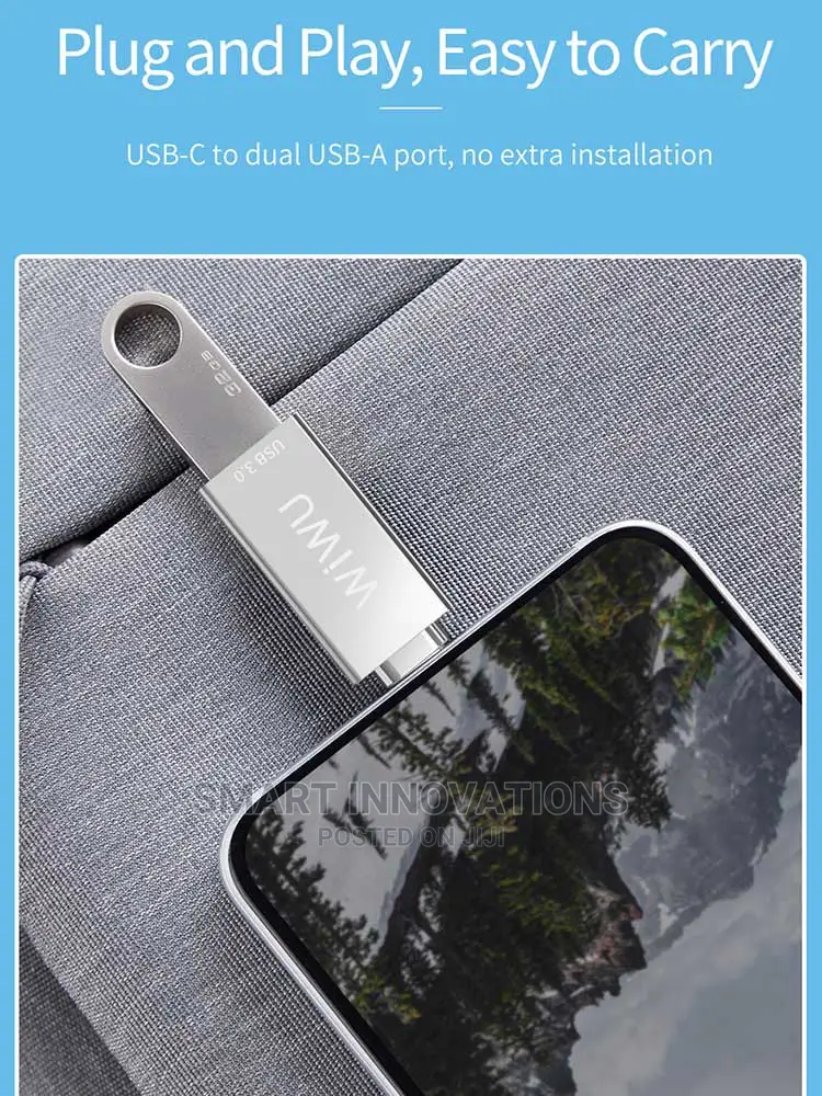Wiwu T02 Pro Usb Type-C 3in1 Hub