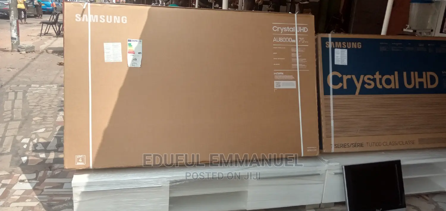 Samsung 75" AU8000 2021 Crystal UHD 4k Smart Apple Airplay