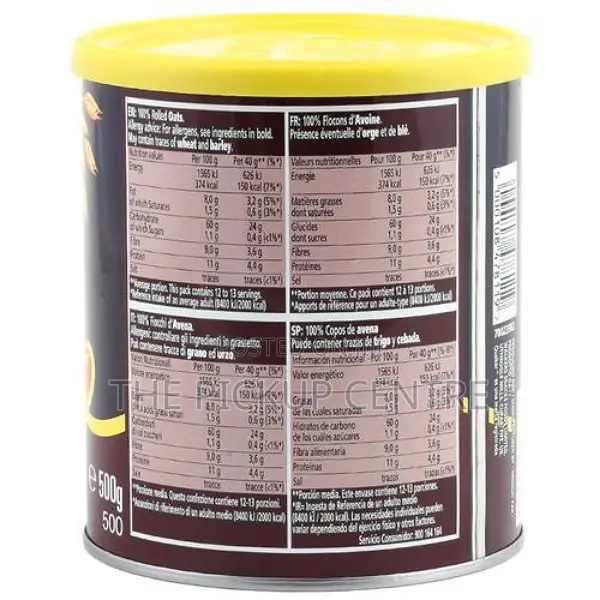 Quaker White Oats 500g
