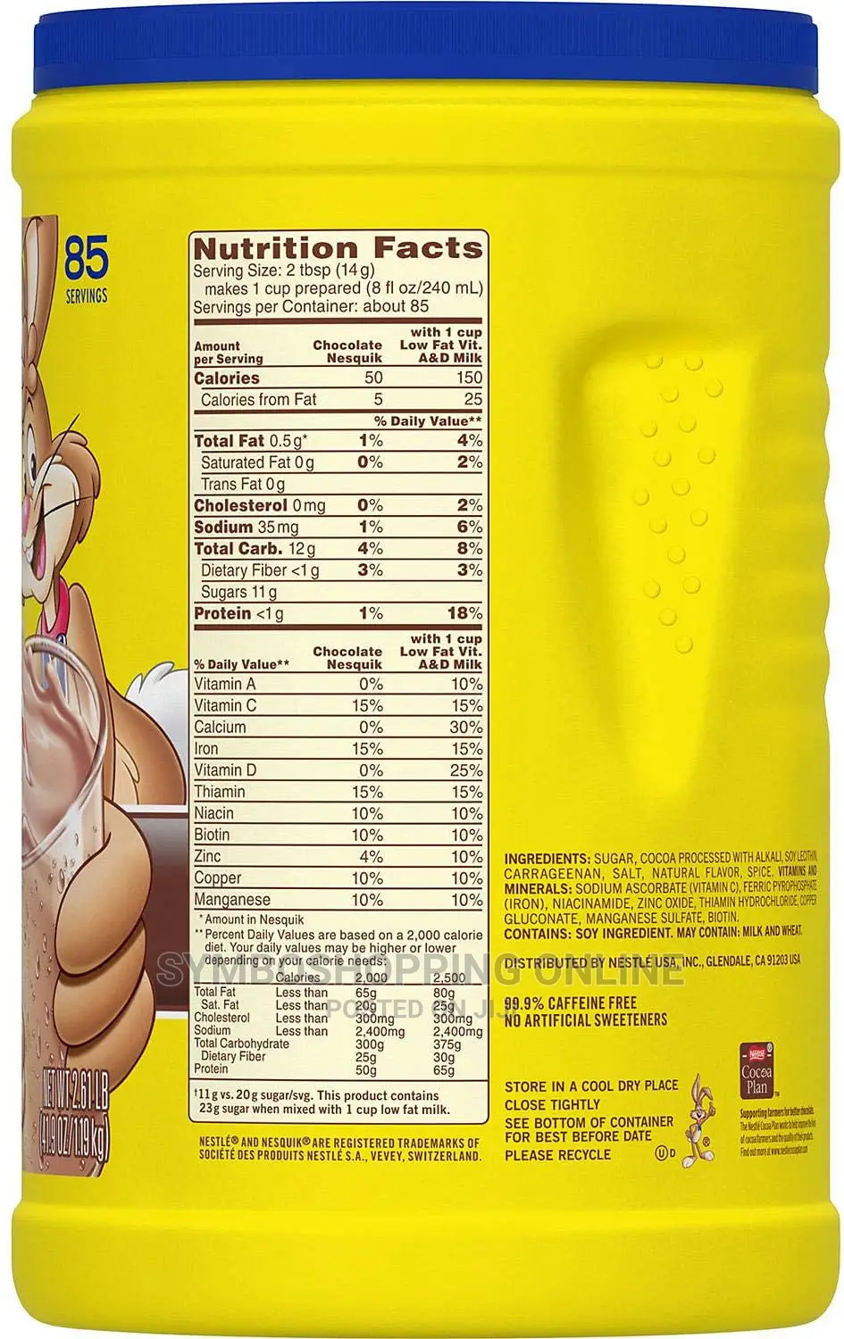 Nestle Nesquik Chocolate Flavor