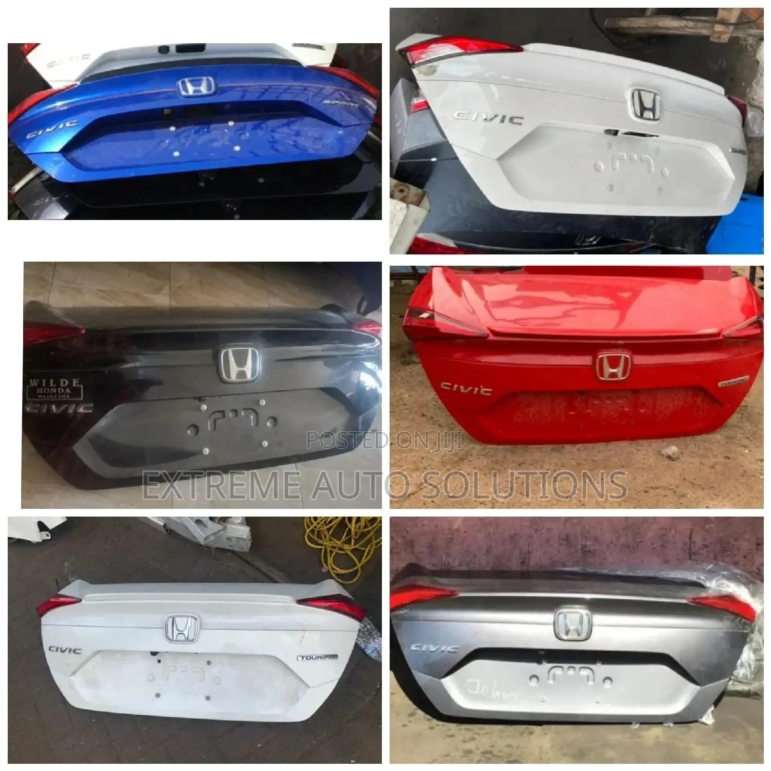 Honda Civic 2016 - 2020 Trunk