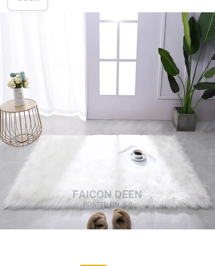 Fluffy Center Carpet (Ultra Soft Fur)All Colors Available